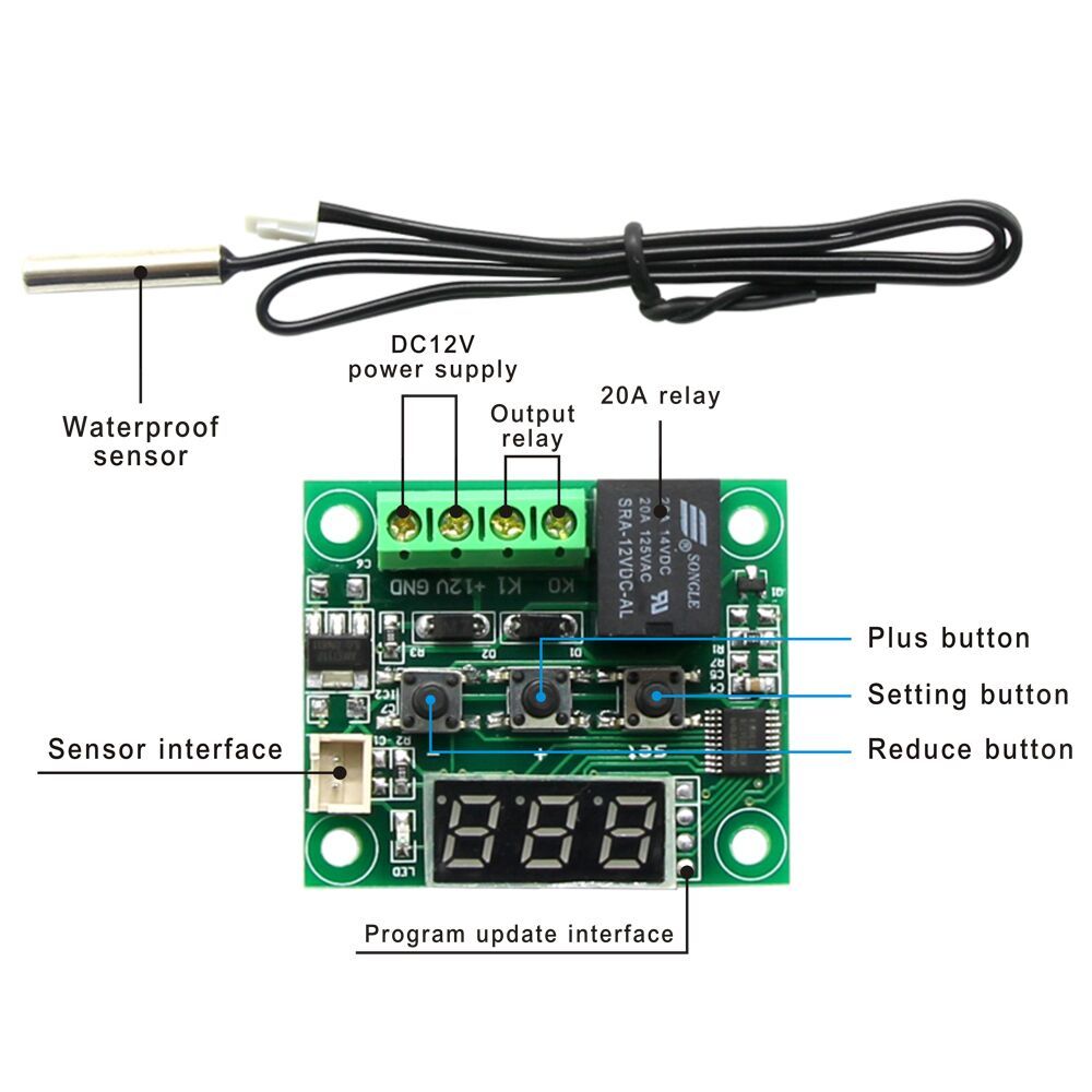W1209 Digital Temperature Controller