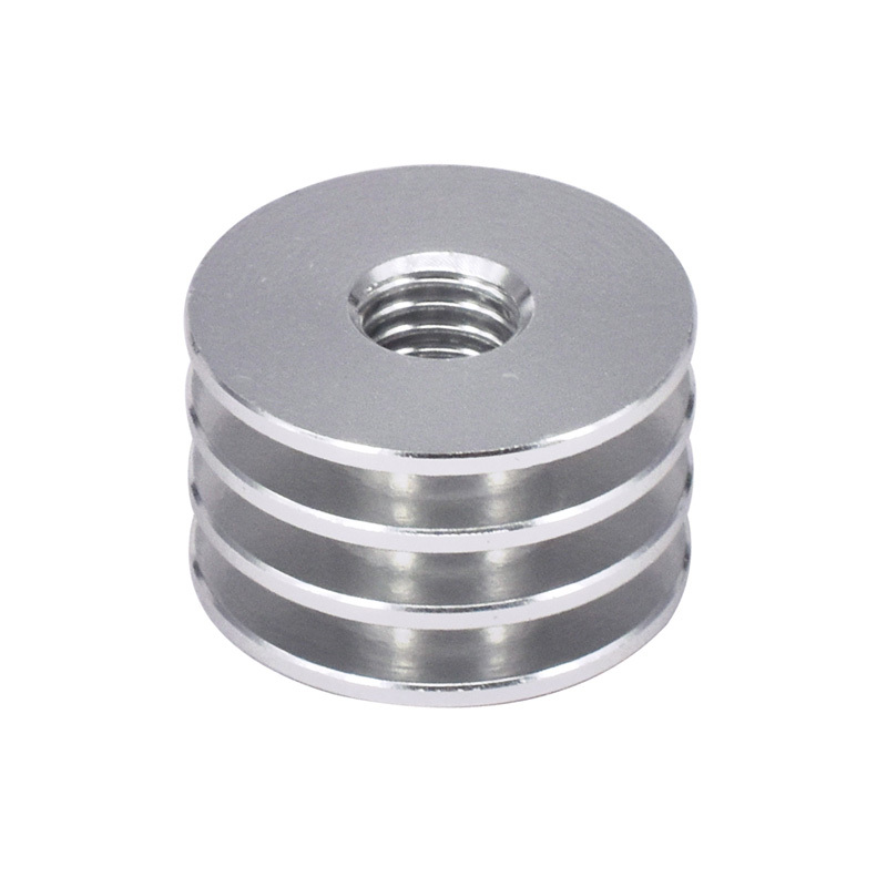 Aluminum Mini Heat Sink M6 Thread Throat