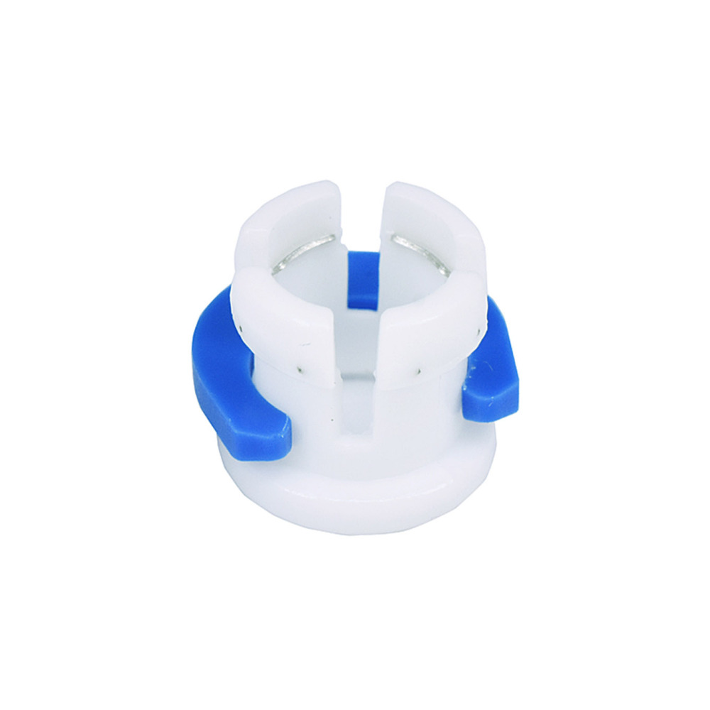 Bowden Tube Blue White Plastic Fixed Buckles 6mm