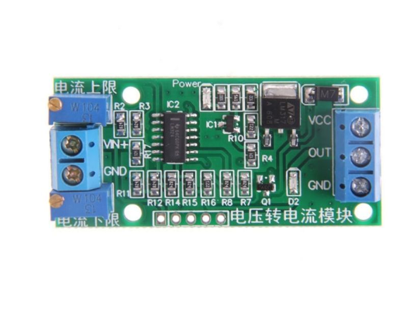 0-2.5V3.3V5V10V24V to 4-20mA Voltage to Current Transmitter Module