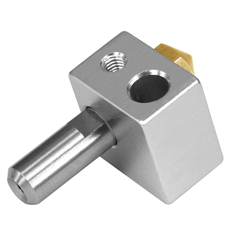 Nozzle + Aluminum Block + Throat MK10 Extruder Kit