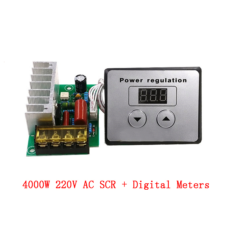 AC220V 10000W High Power Digital Display Speed Controller