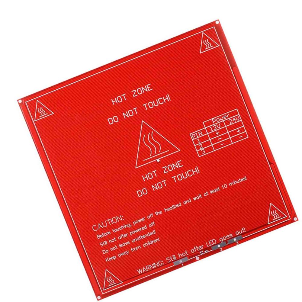 3D Printer MK2B PCB Dual Power Supply Hot Bed 214x214mm