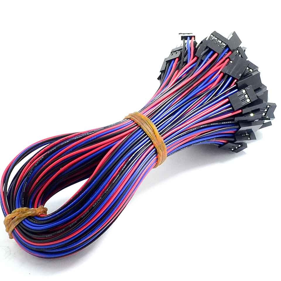 70cm 3 Pin Female- Female Dupont Line