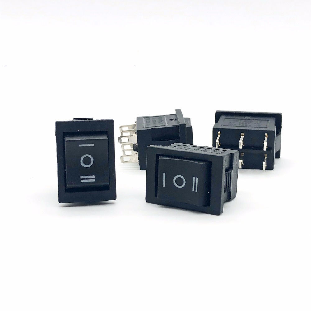 AC250V6A KCD1 3Position 6Pin Boat Rocker Switch