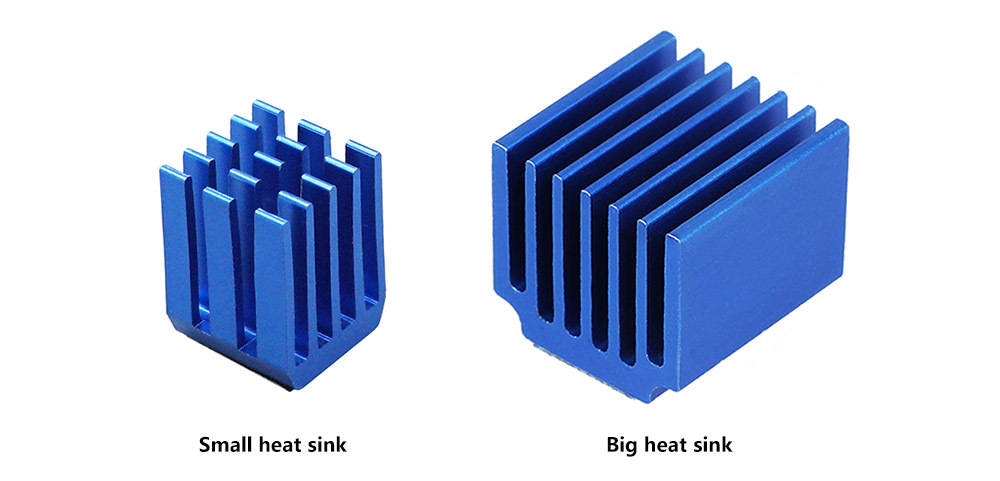 TMC2100 LV8729 DRV8825 Heat Sink