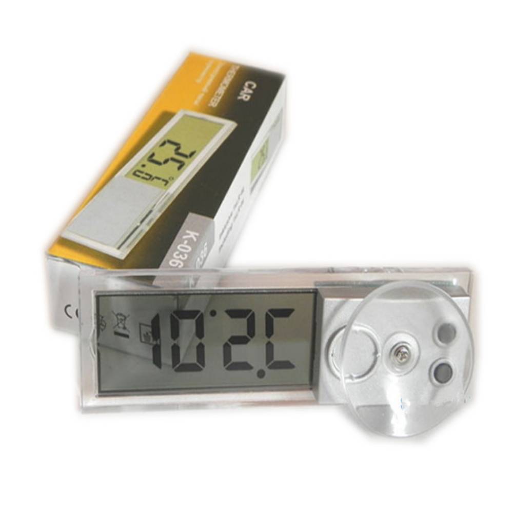 Transparent Display Vehicle Digital Thermometer