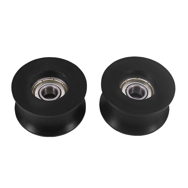 8*40*20.5 BU0840 Nylon Plastic U-shaped Groove Roller Pulley