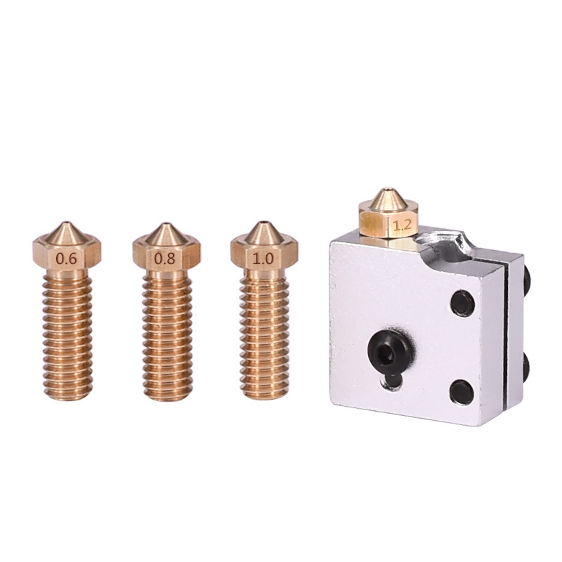 1.75mm 12V Volcano Nozzle Hot End Kits
