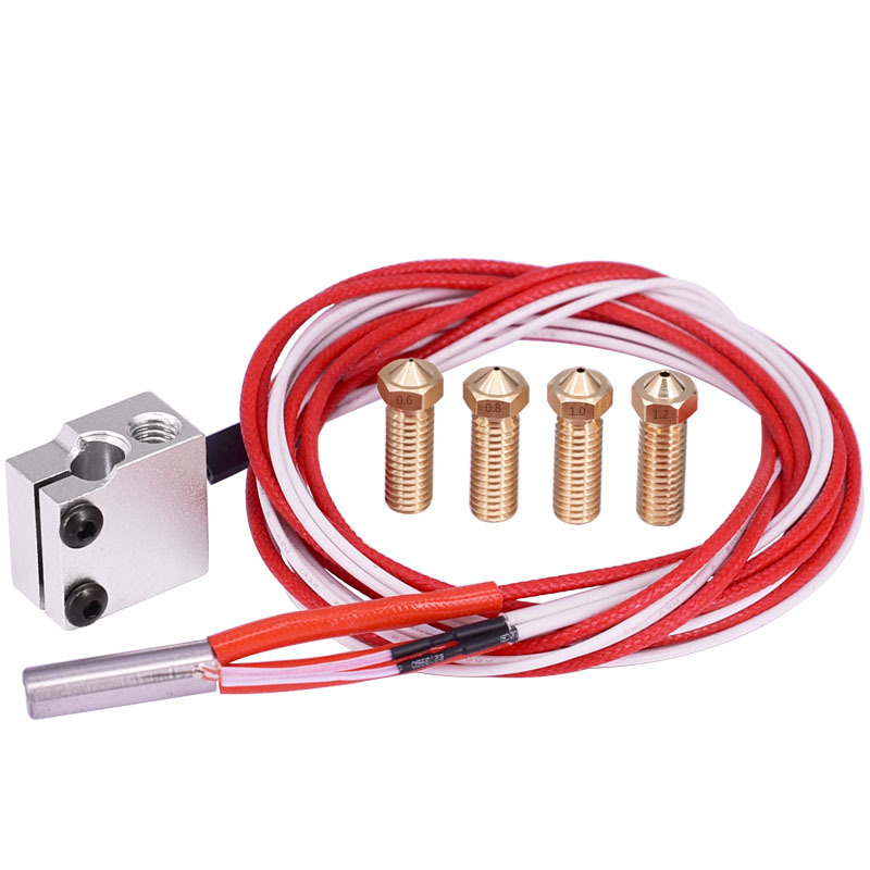 1.75mm 12V Volcano Nozzle Hot End Kits
