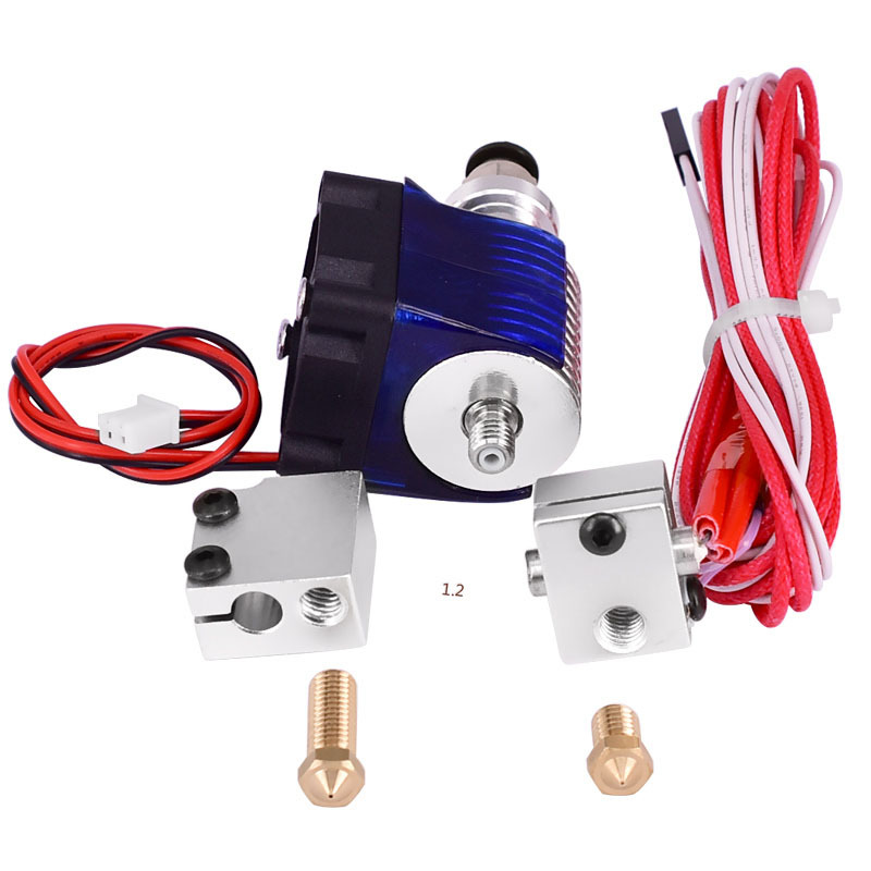 E3D V6 J-Head 1.75/3.0 Extruder Kit With Fan
