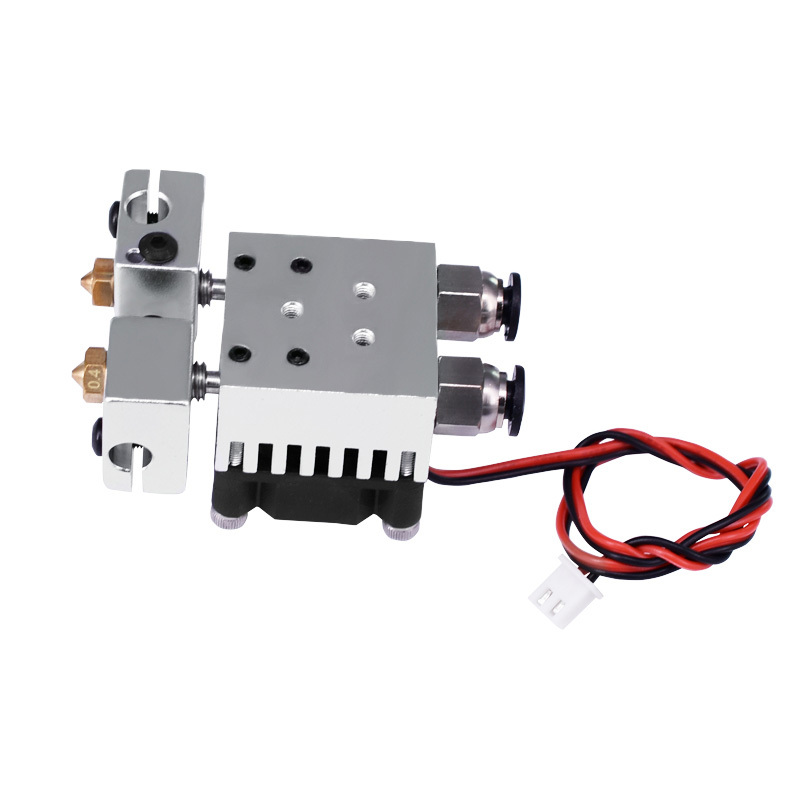 E3D-V6 Double Head Extrusion Kit With Cooling Fan
