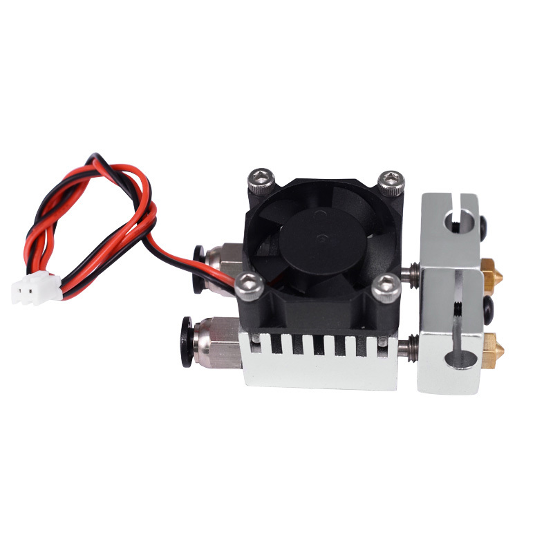 E3D-V6 Double Head Extrusion Kit With Cooling Fan