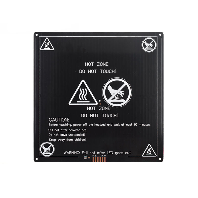 Round Corner MK3 Aluminum Substrate Hot Bed Reprap 220*220* 3mm