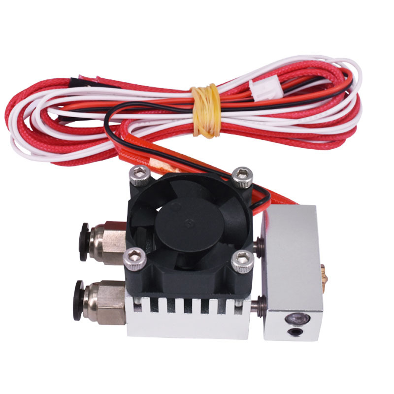 2 in 1 Out J-Head Single Head Double Color Remote Extruder