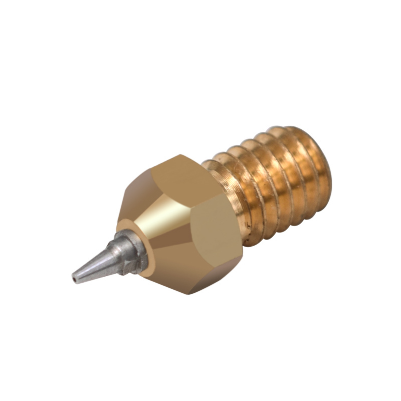 E3D MK8 Brass Nozzle M6 Threaded Stainless Steel Tips