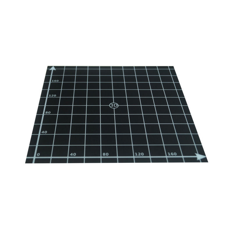220 × 220mm Printing Platform With Grid Coordinates Sticker For Anet A8