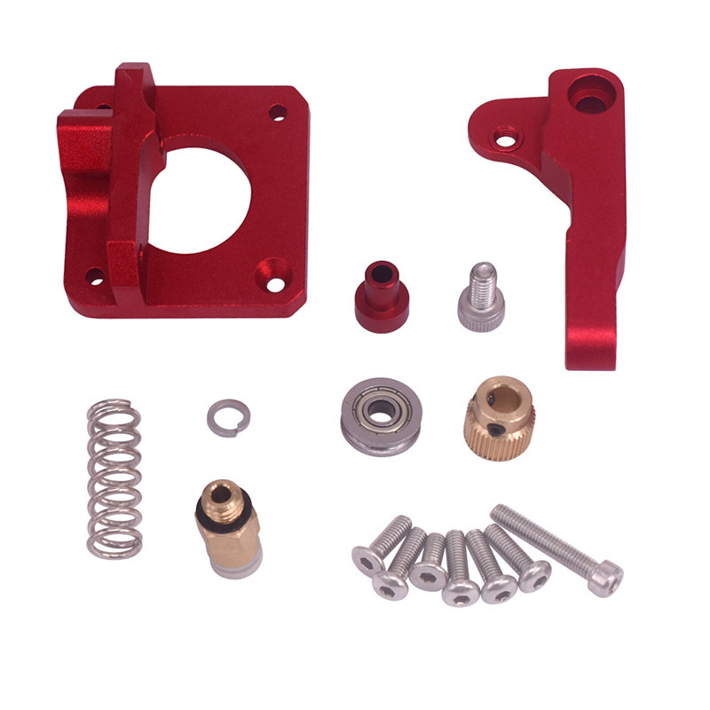 CR-10/Ender-3 Extruder + Springs + MK8 Silicone Sock + PTFE Tube