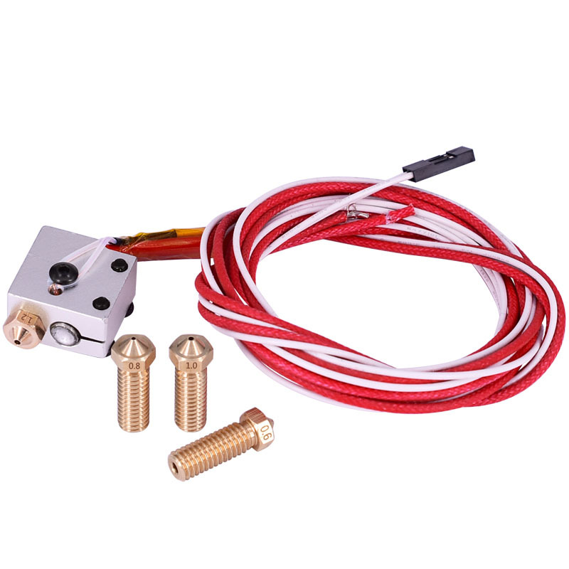 1.75mm 12V Volcano Nozzle Hot End Kits