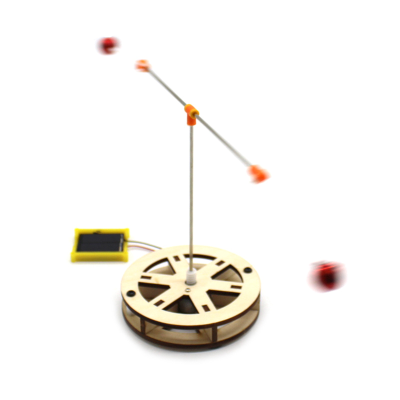 DIY Solar Energy Revolving Bell Conversion Of Light Energy To Electric Energy