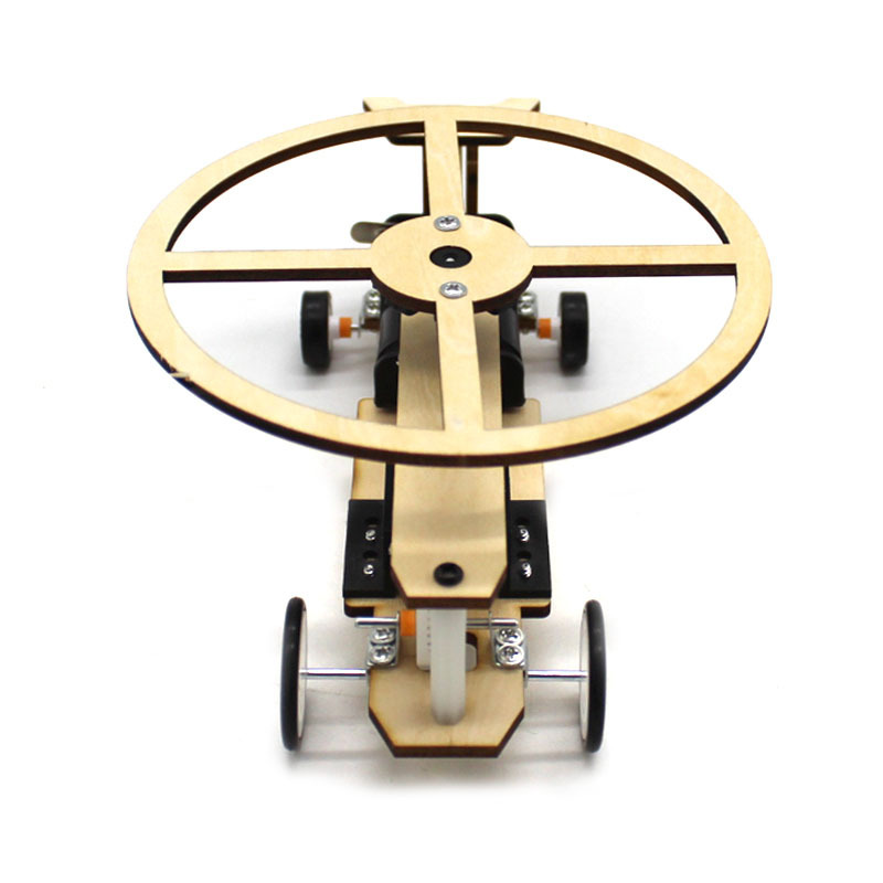 DIY Mini Wooden Helicopter