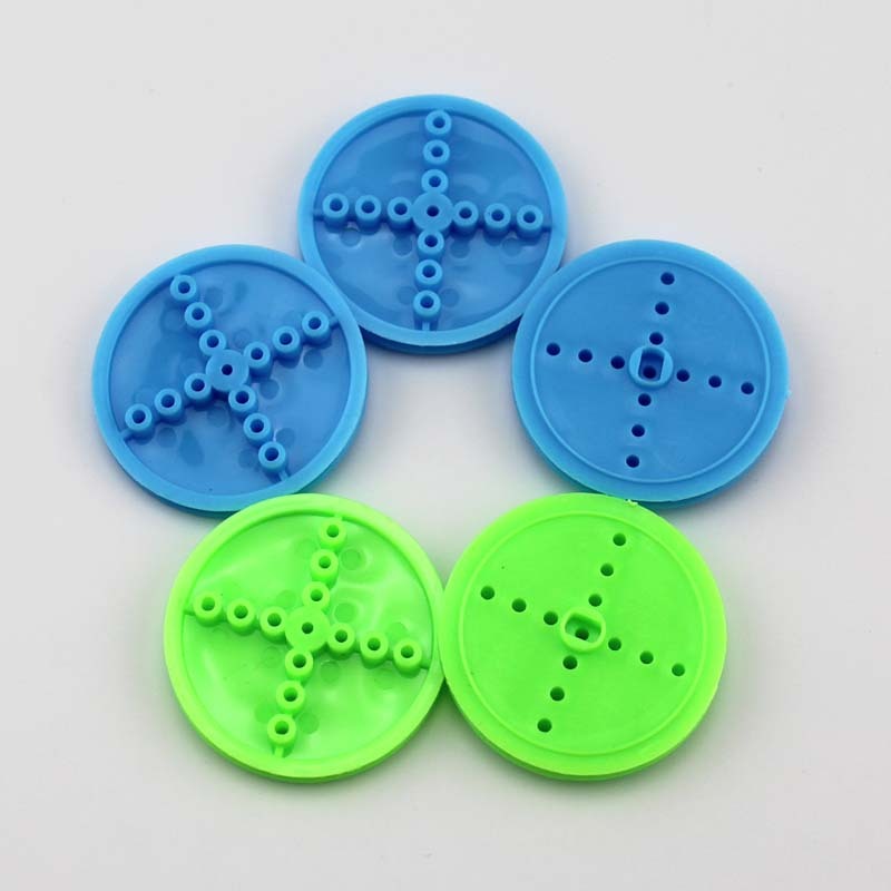 2*42mm D Hole Plastic Pulley
