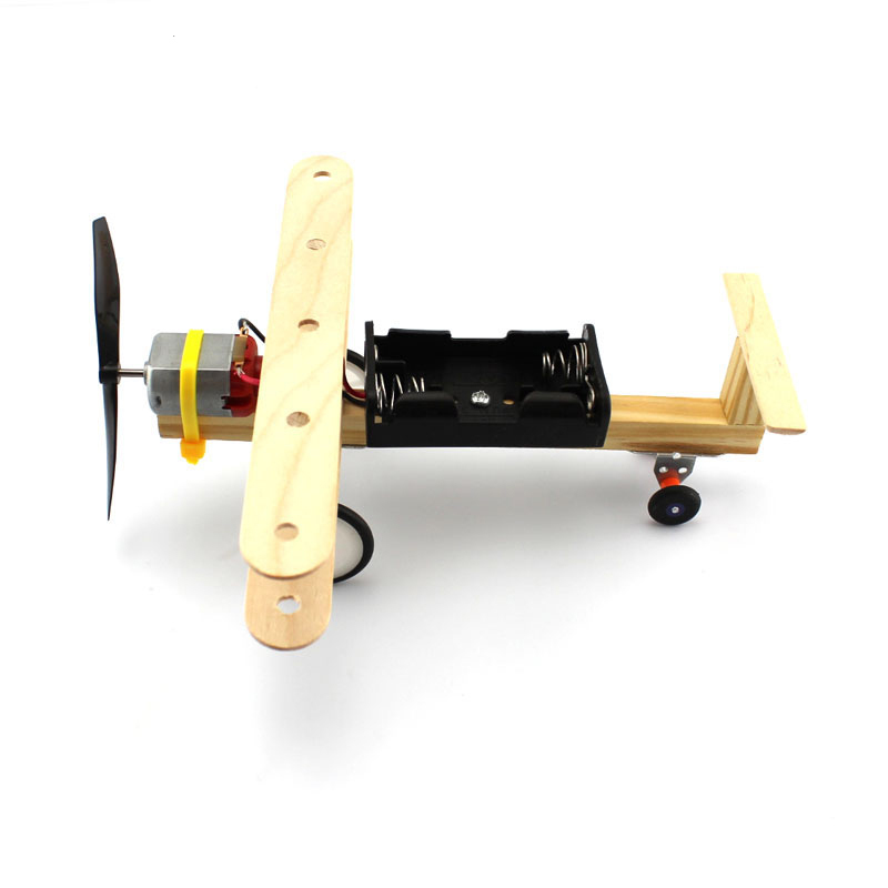 DIY Wind Powered Small Aircraft For Science Experiment