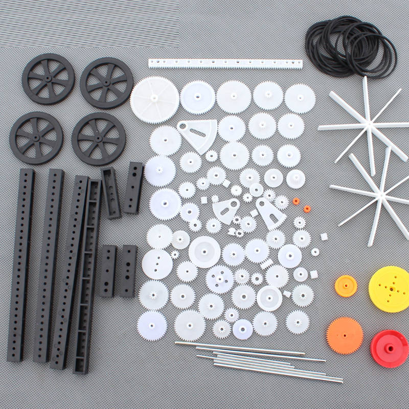 92pcs Plastic Gear Package DIY Robot Accessories