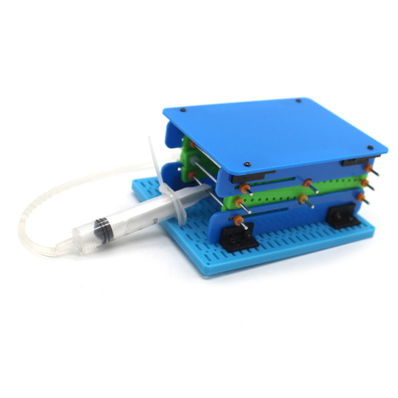 DIY Manual Control Hydraulic Lifting Platform
