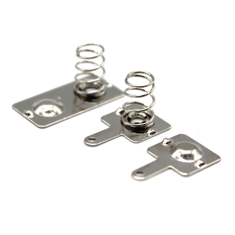 AAA Battery Positive And Negative Contact Spring Plate