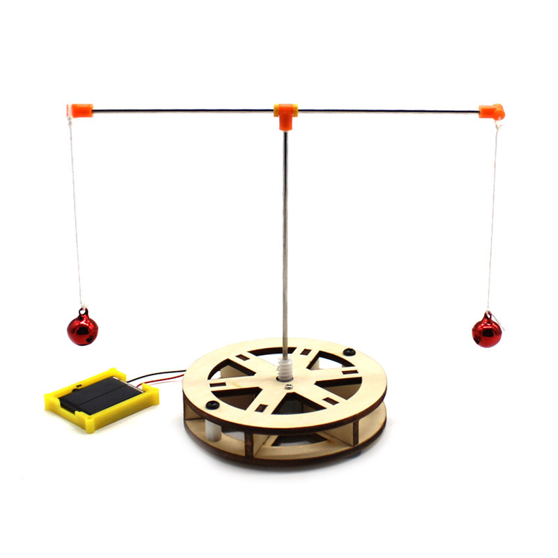 DIY Solar Energy Revolving Bell Conversion Of Light Energy To Electric Energy