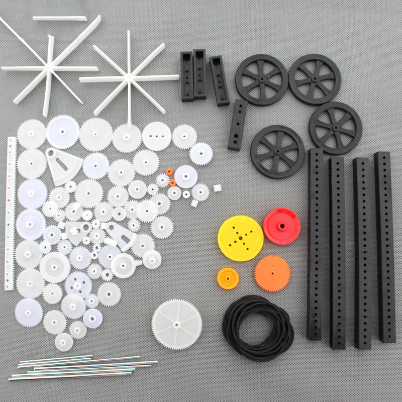 92pcs Plastic Gear Package DIY Robot Accessories