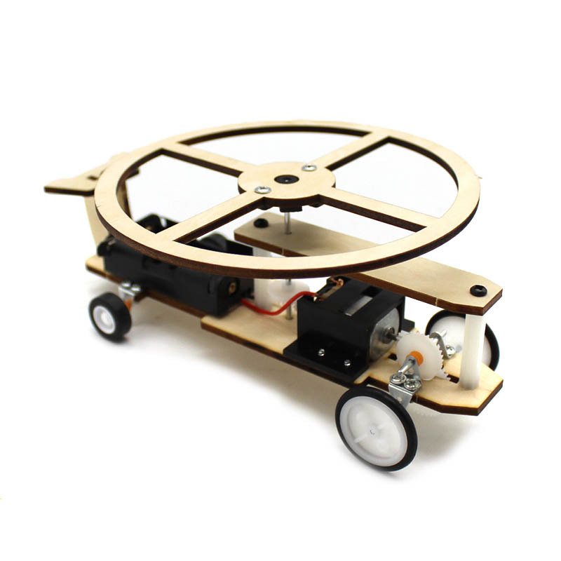 DIY Mini Wooden Helicopter