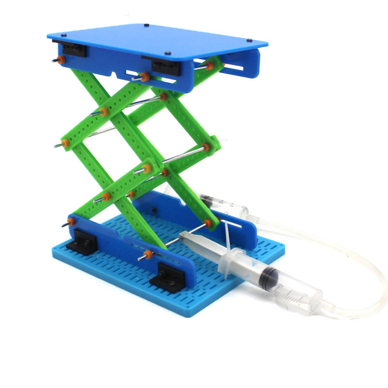 DIY Manual Control Hydraulic Lifting Platform