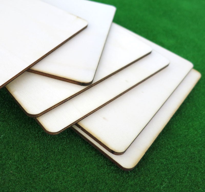 2mm Square Round Corner Wooden Board