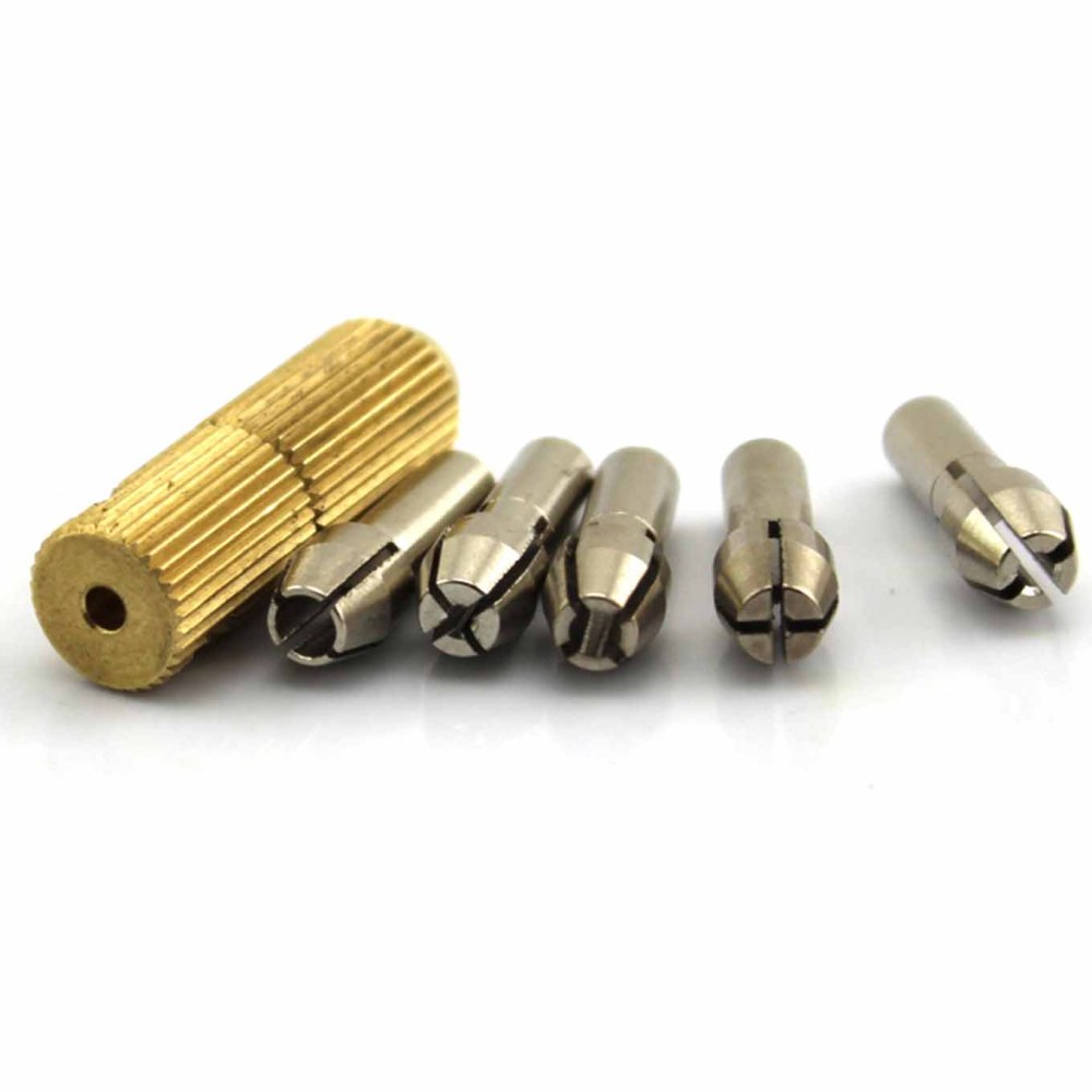 Core Drill Chuck Kit (Including 5 Copper Cores)