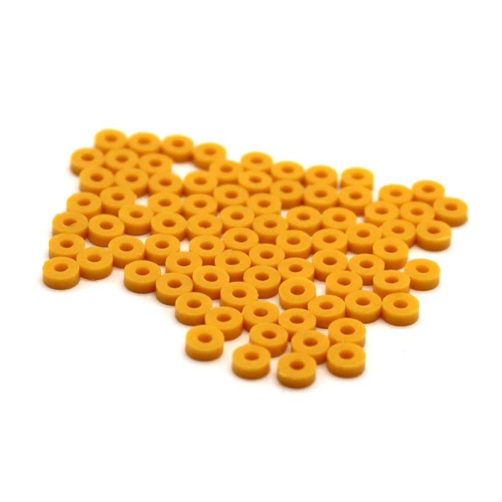 80pcs 2mm Plastic Shaft Sleeve Plastic Spacer