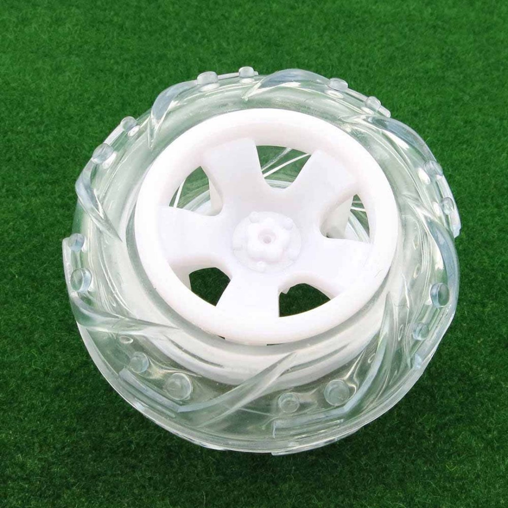 3*78mm Transparent Rubber Wheel