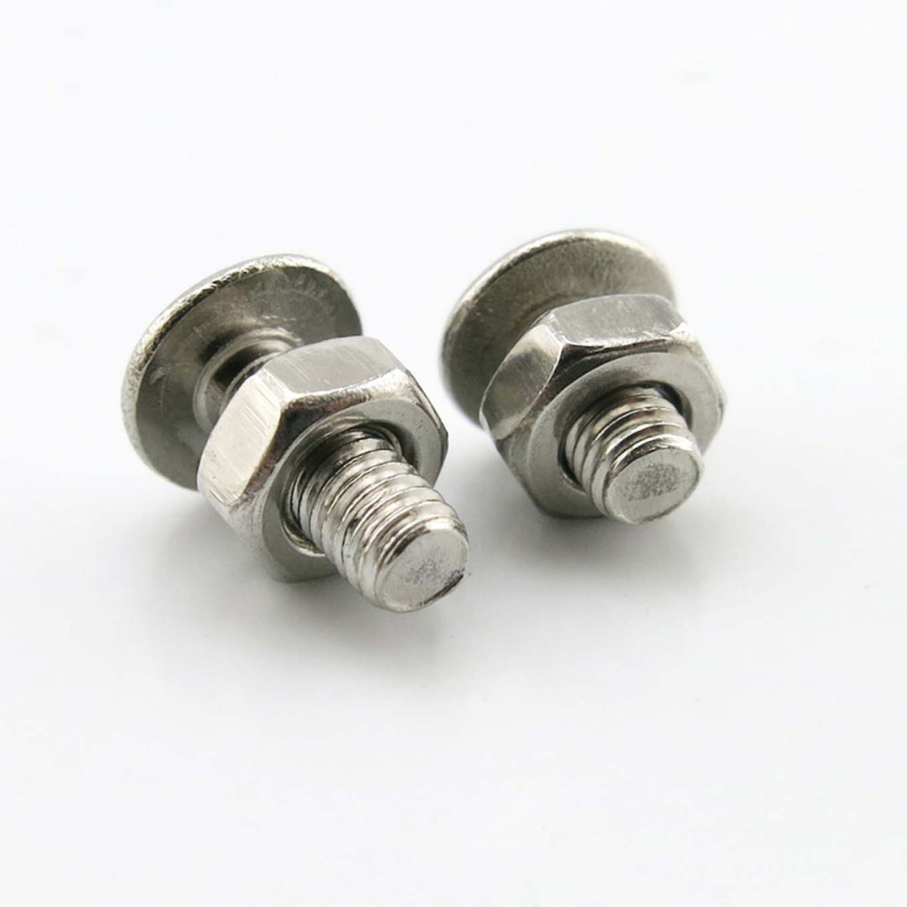 M3 Stainless Steel Cross Round Head Screw With Gasket