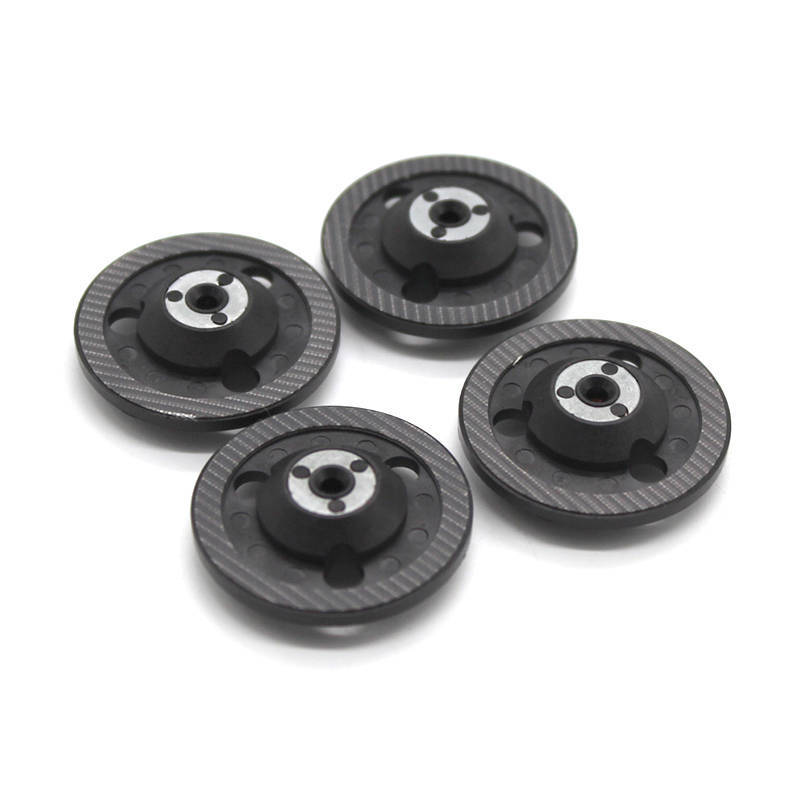 2*28mm Three-hole Narrow Plastic Wheel
