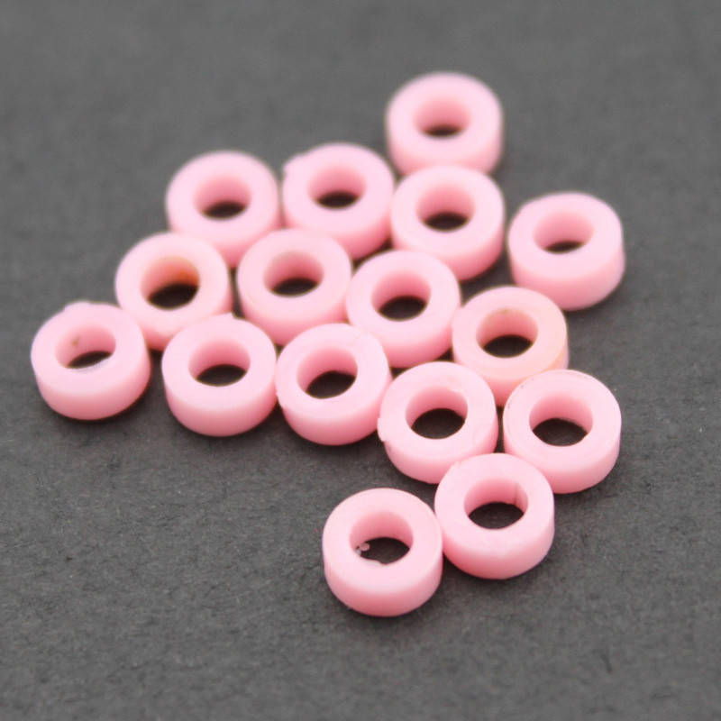 80pcs 3mm Plastic Shaft Sleeve Spacer