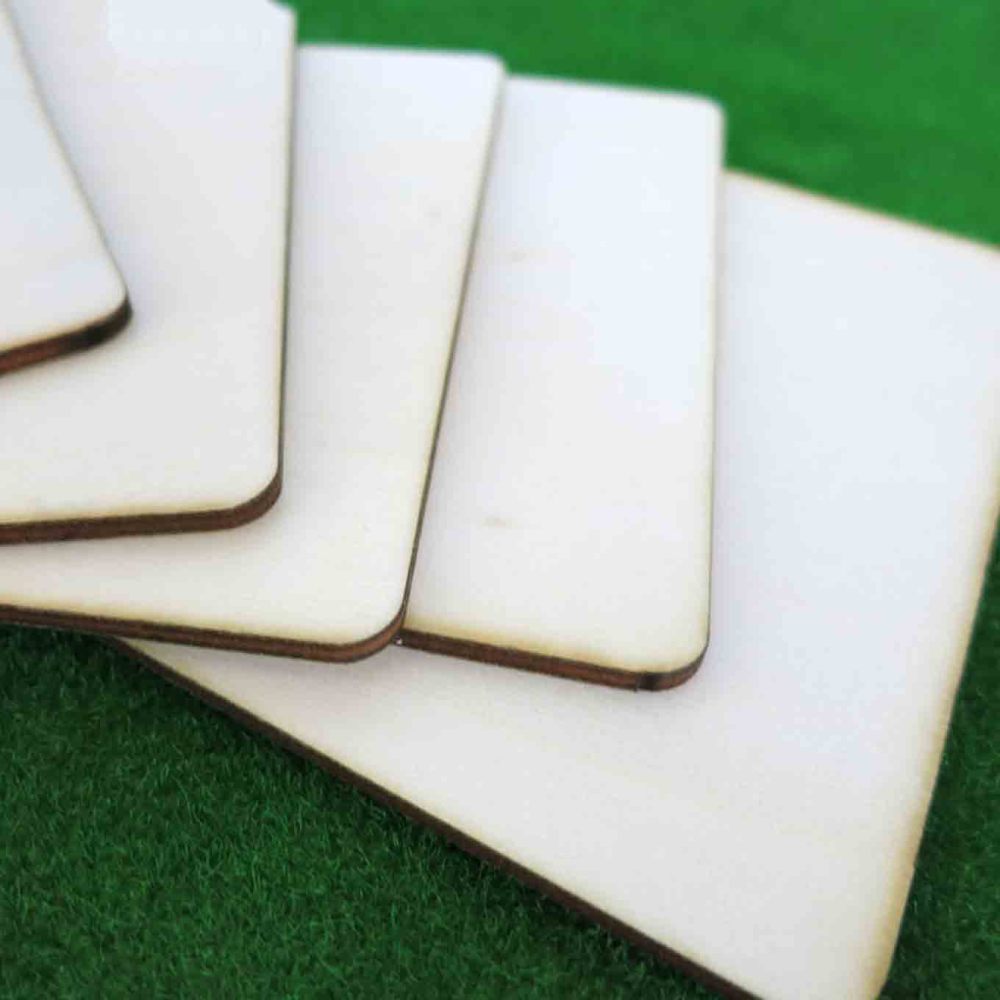 2mm Square Round Corner Wooden Board