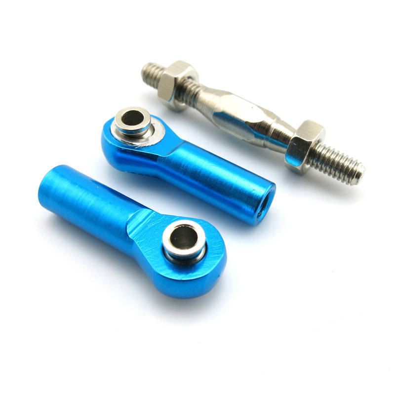 Stainless Steel + Aluminum Alloy 3mm Hole Ball Head Pull Rod