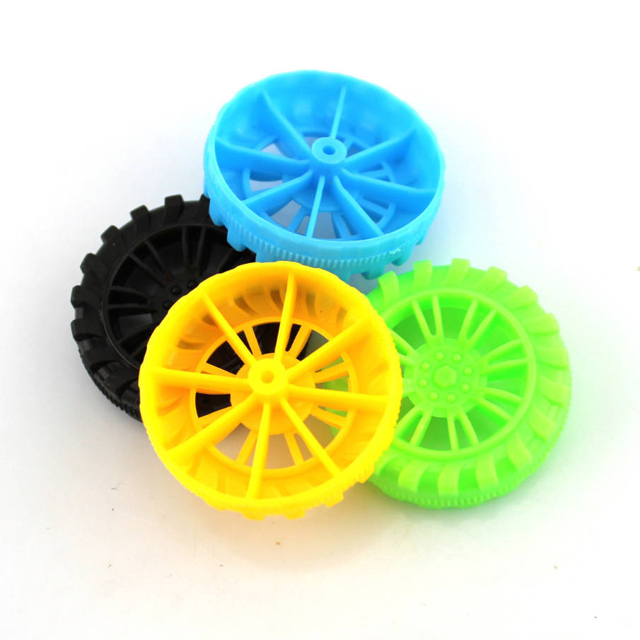 2*35mm Narrow Plastic Wheel