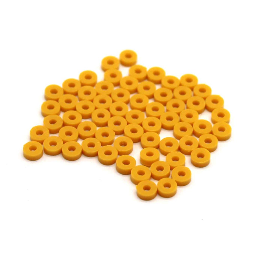 80pcs 2mm Plastic Shaft Sleeve Plastic Spacer