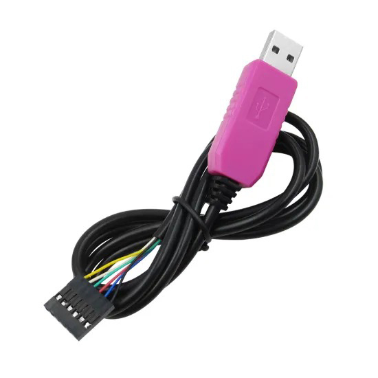 6Pin PL2303HXD USB To TTL/RS232 Cable