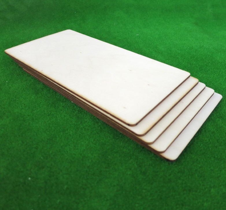2mm Square Round Corner Wooden Board