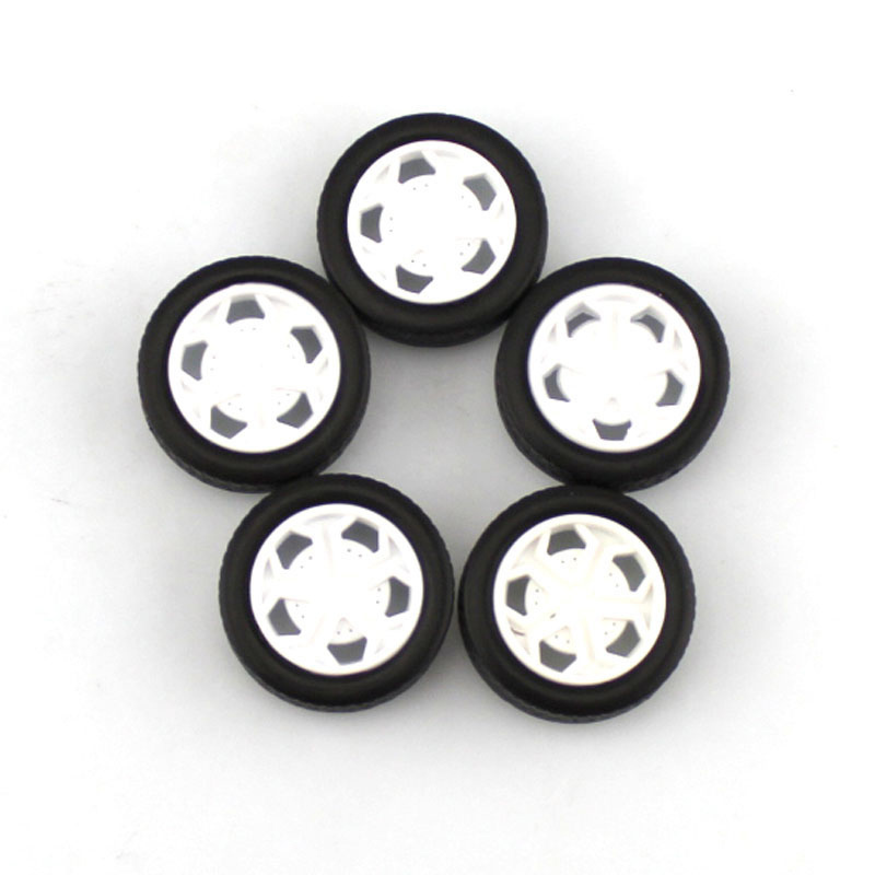 2*26mm Model Rubber Wheel Tire
