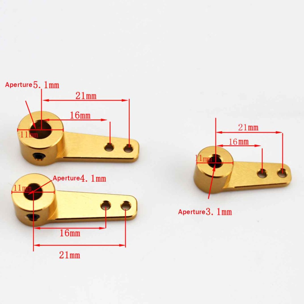 Metal Steering Servo Aluminum Arms For RC Remote Aircraft Parts