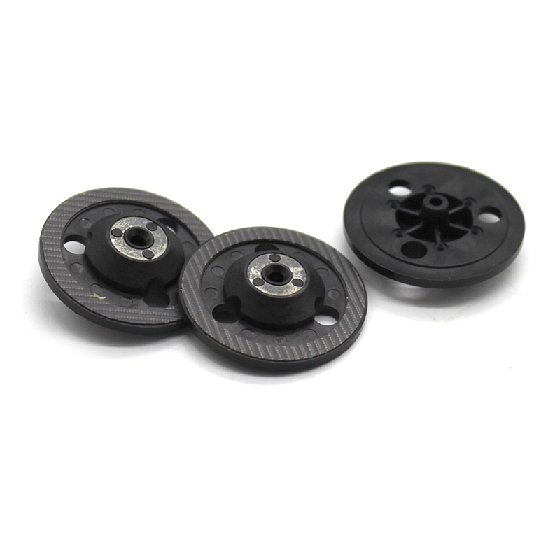 2*28mm Three-hole Narrow Plastic Wheel